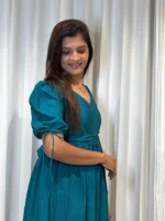 Ocean Whisper Tie-Back Dress - Image 4